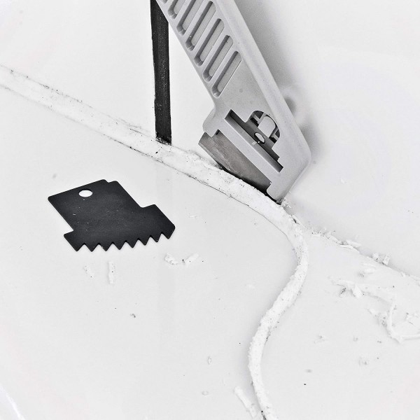Cramer 40407EN 실리콘 프로파일링 키트 7 – 실란트 마감 도구 및 코크 제거 도구가 포함된 전문 ​​실리콘 도구 키트 – 가이드가 있는 간편한 실리콘 코킹