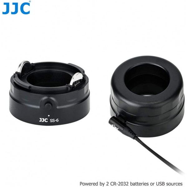 DSLR 미러리스 카메라 센서 청소용 7x 배율 및 초고휘도 LED가있는 JJC 센서 루페