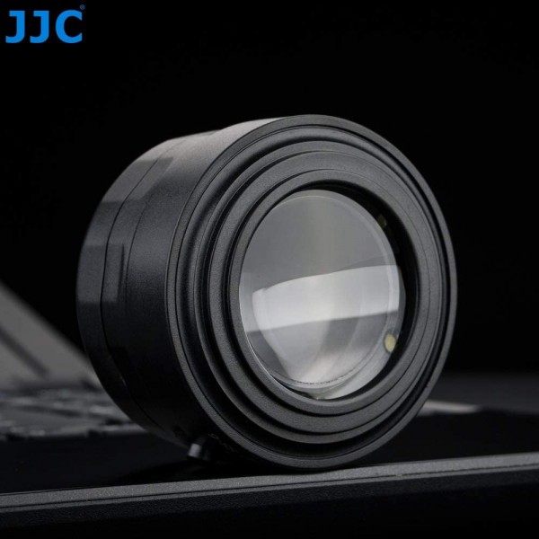 DSLR 미러리스 카메라 센서 청소용 7x 배율 및 초고휘도 LED가있는 JJC 센서 루페