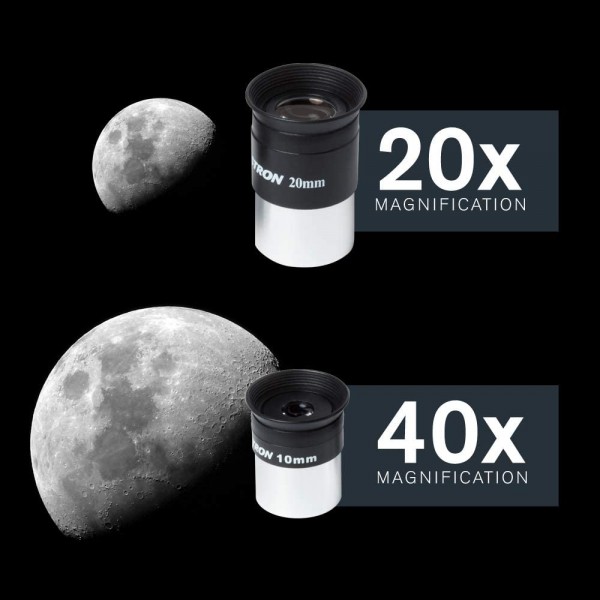 Celestron 21035 여행용 스코프 70 휴대용 굴절 망원경 키트(백팩 포함), 블랙 70mm